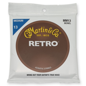 Martin MM13 Retro Acoustic Monel 013-056 snarenset