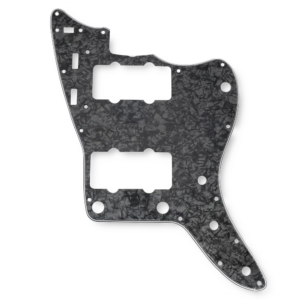 MusicLily jazzmaster slagplaat 4-ply black pearl incl. schroeven