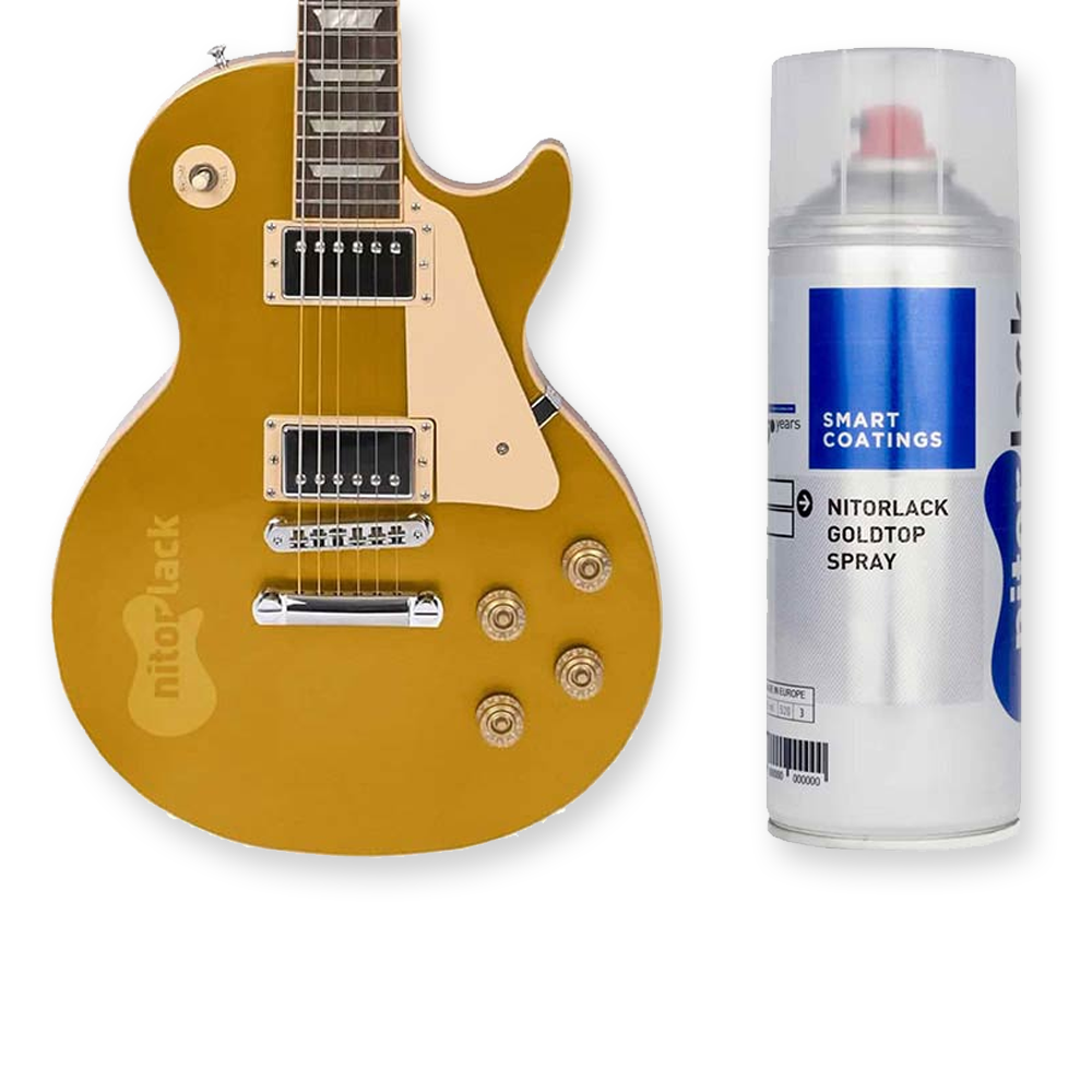 NitorLack N250003160 nitrocellulose lak spuitbus 400mL gold top