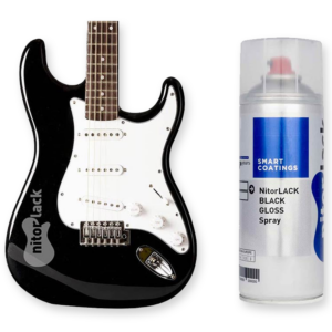 NitorLack N250702160 nitrocellulose lak spuitbus 400mL black gloss