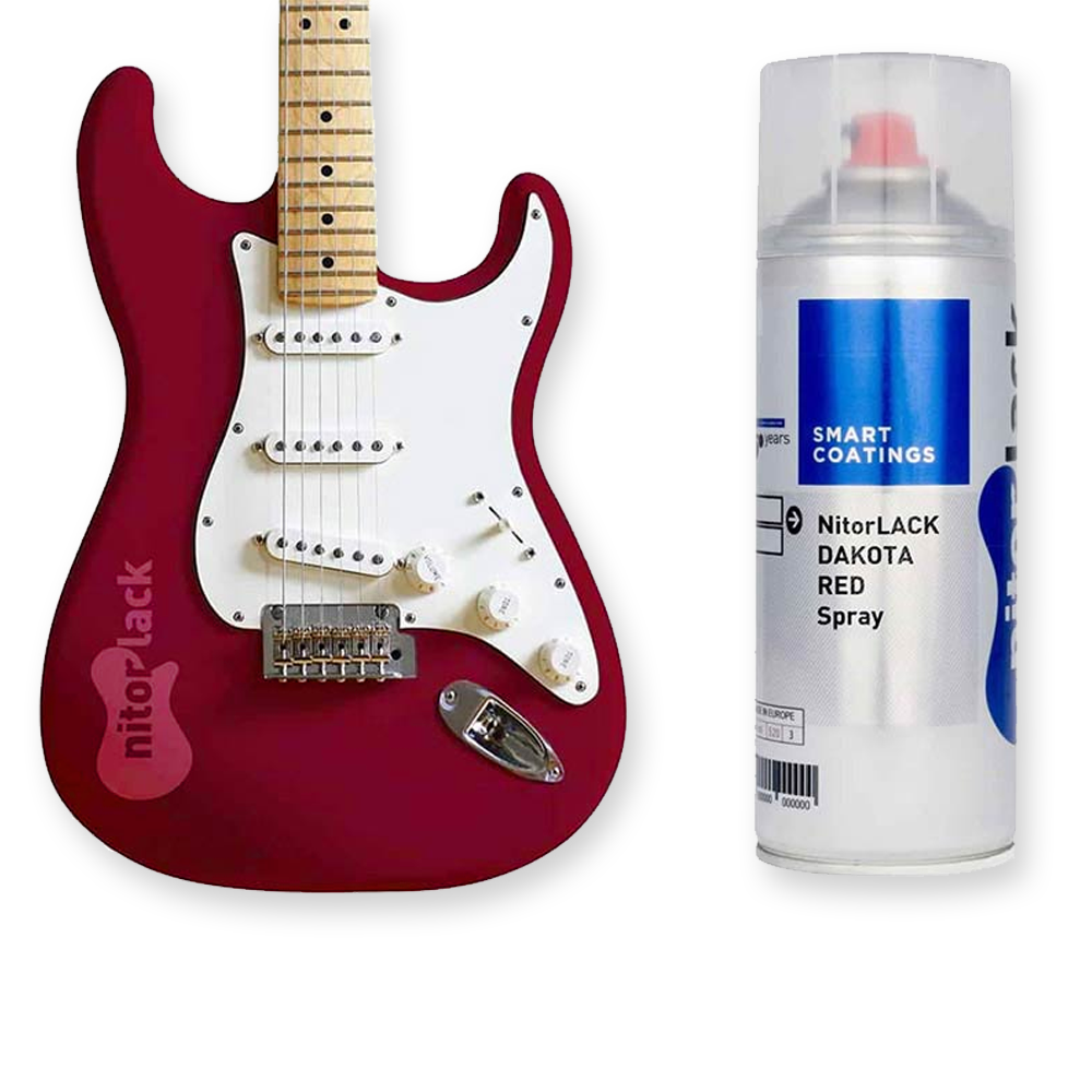 NitorLack N250704160 nitrocellulose lak spuitbus 400mL dakota red