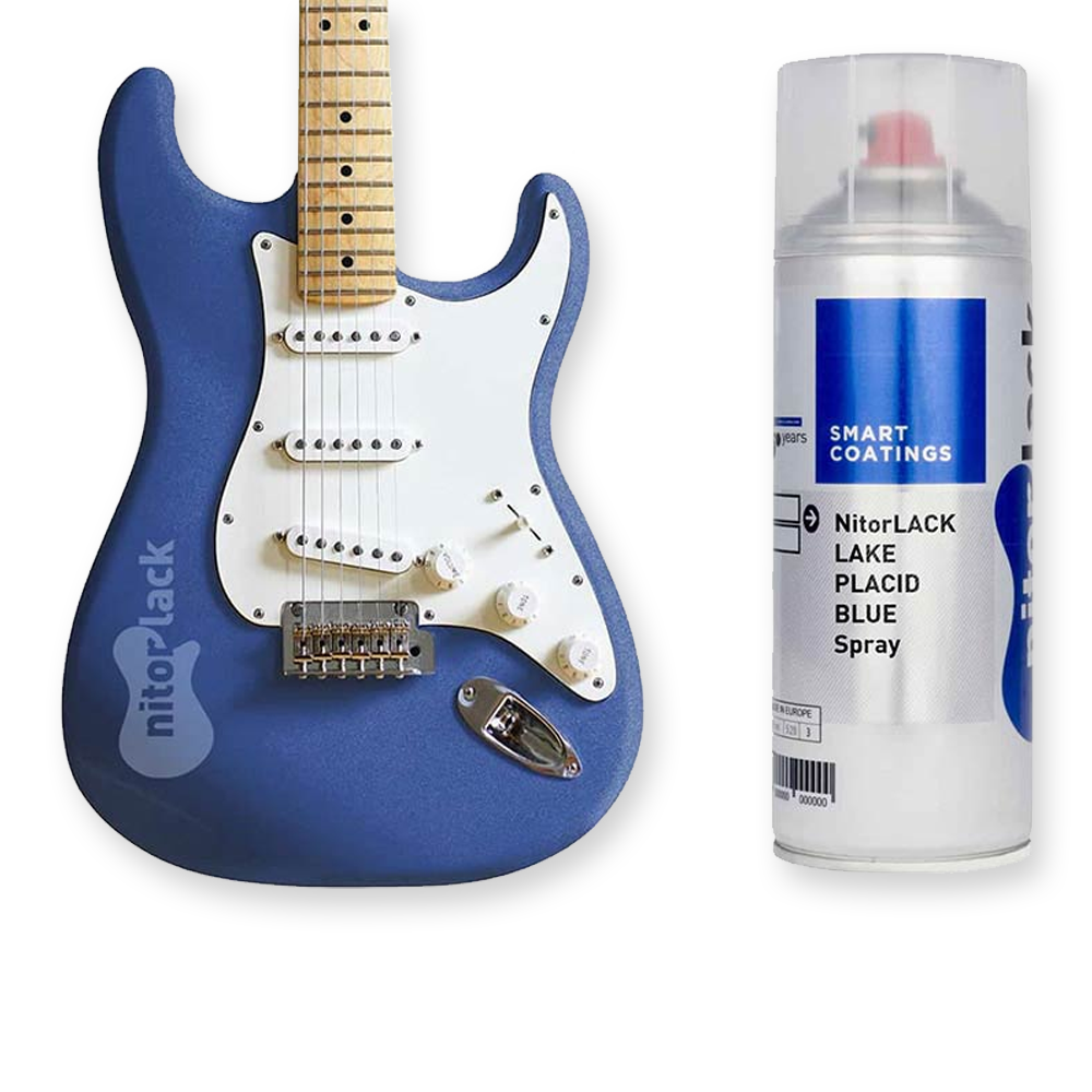 NitorLack N250720160 nitrocellulose lak spuitbus 400mL lake placid blue