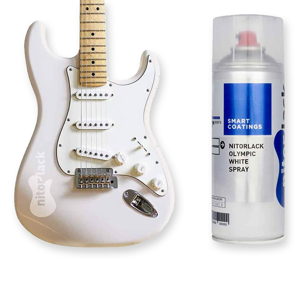 NitorLack N250730160 nitrocellulose lak spuitbus 400mL olympic white