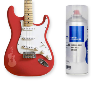 NitorLack N250731160 nitrocellulose lak spuitbus 400mL hot red