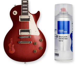 NitorLack N250757160 nitrocellulose lak spuitbus 400mL translucent red