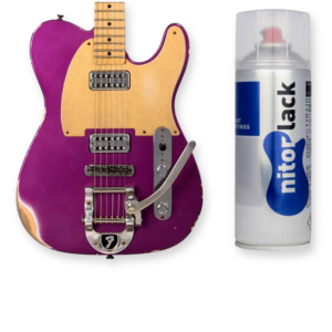 NitorLack N250799160 nitrocellulose lak spuitbus 400mL purple metallic