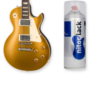 NitorLack N250801160 nitrocellulose lak spuitbus 400mL aged gold top