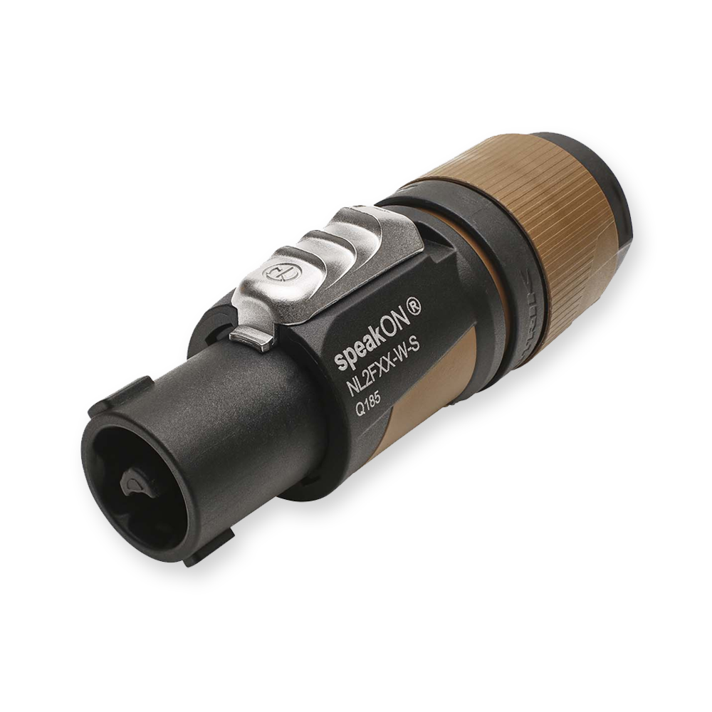 Neutrik NL2FXX-W-S Speakon connector 2-polig