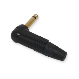 Neutrik NP2RXB 6,3 mm jack plug, mono, haaks