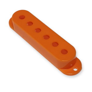 Single coil pickup cover, oranje, spacing 48 mm