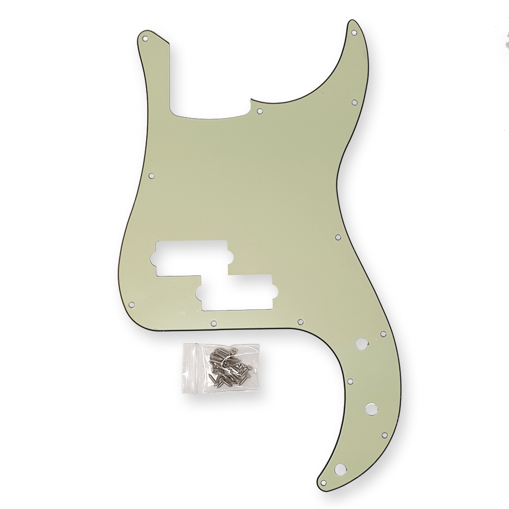 Fleor Precision Bass slagplaat mint green