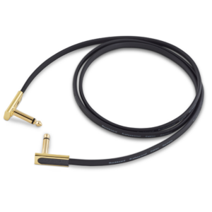 Rockboard PC-F-GOLD patchkabel zwart, 120 cm