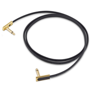 Rockboard PC-F-GOLD patchkabel zwart, 140 cm