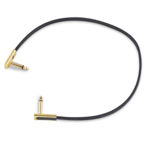 Rockboard PC-F-GOLD patchkabel zwart, 45 cm