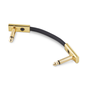Rockboard PC-F-GOLD patchkabel zwart, 5 cm