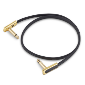 Rockboard PC-F-GOLD patchkabel zwart, 60 cm