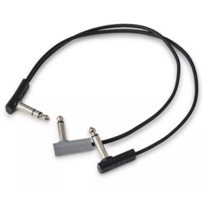 Rockboard F-Y Y-splitter patchkabel zwart, 30 cm