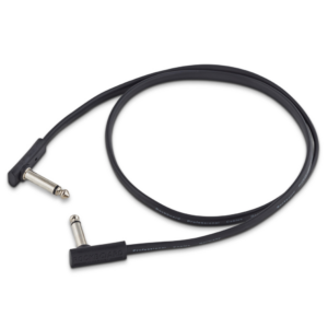 Rockboard PC-F patchkabel zwart, mono, 80 cm