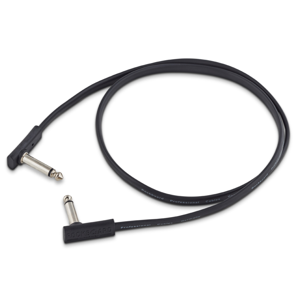 Rockboard PC-F patchkabel zwart, mono, 80 cm