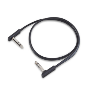 Rockboard F-TRS patchkabel zwart, stereo, 60 cm