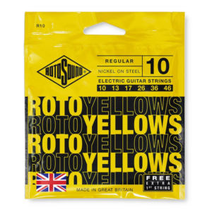 Rotosound R10 Roto Yellow nickelwound snarenset 010-046