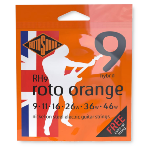 Rotosound RH9 Roto Orange nickelwound snarenset 009-046