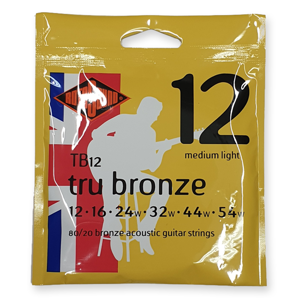 Rotosound TB12 80/20 True Bronze 012-054 snarenset