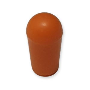 Schakelaar knop Les Paul Style 4mm, oranje