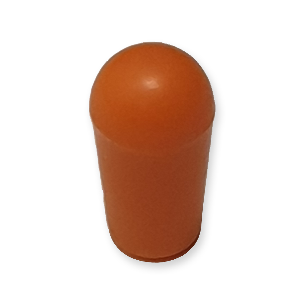 Schakelaar knop Les Paul Style 4mm, oranje