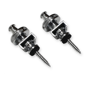 Schaller straplocks set, chrome 14010201