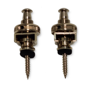 Schaller straplocks set, gold PVD 14010501P