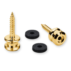 Schaller straplock buttons set, 22 mm, gold 24030500