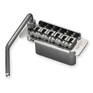 Schaller vintage tremolo set, 37 mm blok, nickel