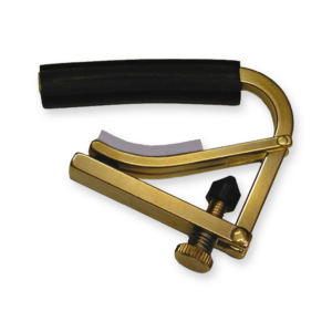 Shubb C1B capo voor staalsnaar gitaren, brass
