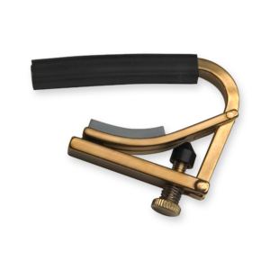 Shubb C3B capo voor 12-snarige gitaren, brass