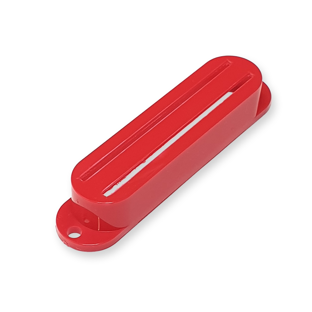 Pickup cover voor double rail pickups, rood