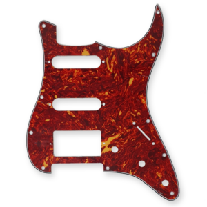 Fleor stratocaster slagplaat red tortoise HSS