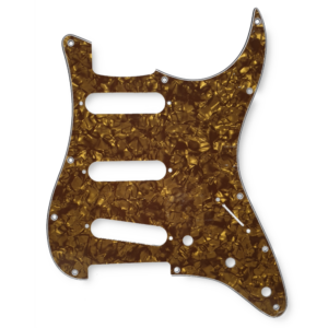 Fleor stratocaster slagplaat gold pearl