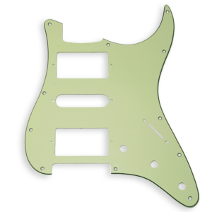Fleor stratocaster slagplaat 3-ply mint green HSH
