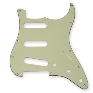 Fleor stratocaster slagplaat mint green, 3 x single coil