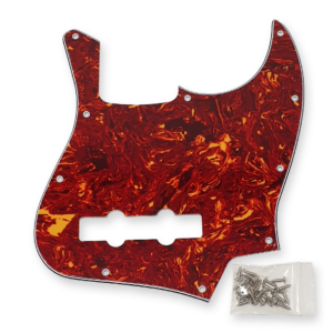 Fleor Jazz Bass slagplaat red turtle, incl. schroeven