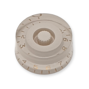 Speed knop, voor volume of tone regelaar, wit