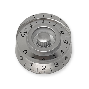 Speed knop, volume of tone regelaar, zilver