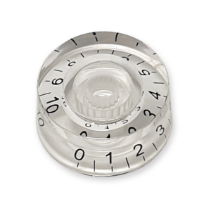 Speed knop, voor volume of tone regelaar, transparant