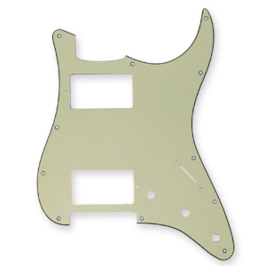 Fleor stratocaster slagplaat, mint green, 2 x humbucker