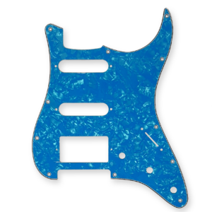 Fleor stratocaster slagplaat blue pearl HSS