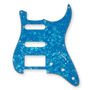 Fleor stratocaster slagplaat blue pearl HSS 8-hole