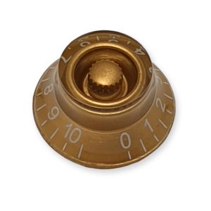 Stratocaster bell knop, universeel, see-thru gold