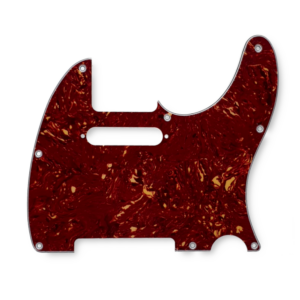 MusicLily MX0241 telecaster slagplaat 8-hole STD 4-ply vintage tortoise