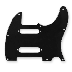 Fleor telecaster slagplaat TST 3-ply zwart